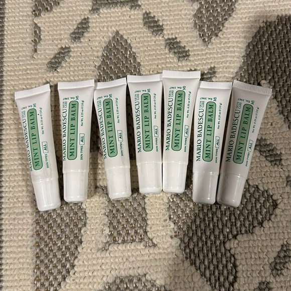 NEW Mario Badescu MINT LIP BALM (SQUEEZE TUBE) Bundle of 7 - Picture 5 of 6